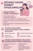 güvenli kadın sohbet uygulamaları